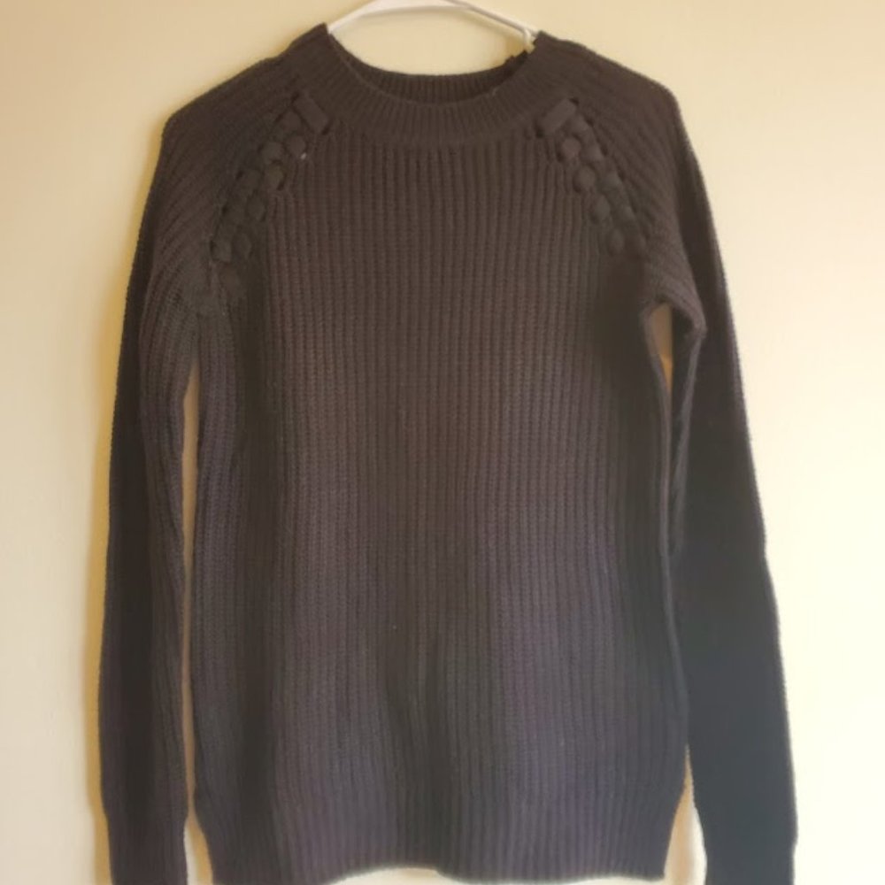 SO Juniors Black Sweater